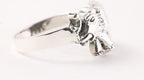 Zilveren ring met olifant afbeelding 5