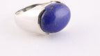 Zilveren ring met lapis lazuli afbeelding 1