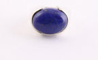 Zilveren ring met lapis lazuli afbeelding 4
