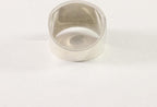 Traditionele bewerkte zilveren ring met 18k gouden decoraties afbeelding 3
