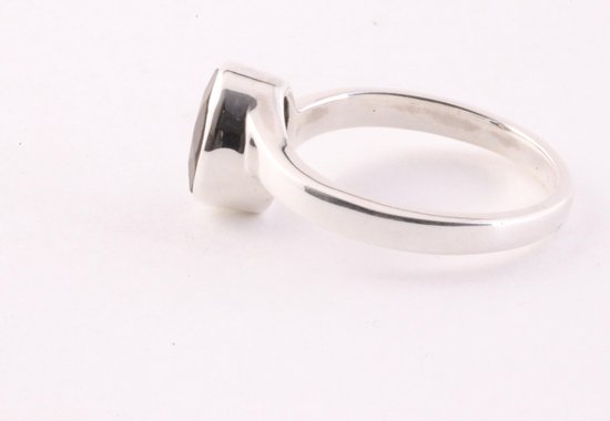 Zilveren ring met labradoriet afbeelding 2