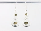 Zilveren oorbellen met labradoriet afbeelding 3