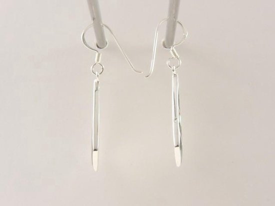 Zilveren oorbellen met abalone schelp afbeelding 2