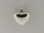 Opengewerkt hartvormig zilveren medaillon afbeelding 3