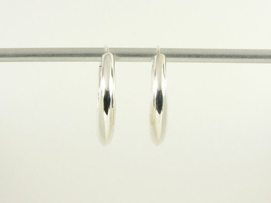 Zilveren oorringen afbeelding 3