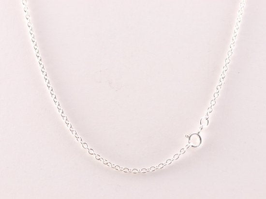 Zilveren slang hanger aan ketting afbeelding 5