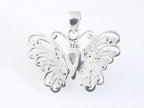 Zilveren vlinder hanger met welo opaal afbeelding 3