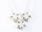 Zilveren ketting met blauwe topaas afbeelding 2