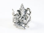 Zilveren Ganesha ring afbeelding 4
