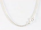Bewerkte zilveren ankh hanger aan ketting afbeelding 5