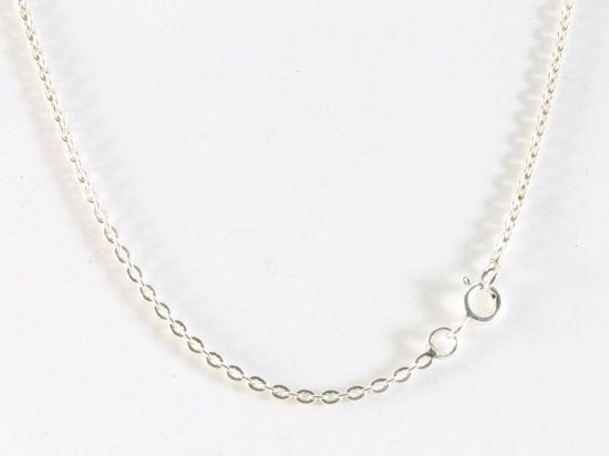 Bewerkte zilveren ankh hanger aan ketting afbeelding 5
