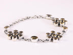 Zilveren armband met citrien afbeelding 2