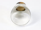 Bewerkte zilveren ring met tijgeroog afbeelding 3