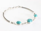 Zilveren armband met turkoois afbeelding 2