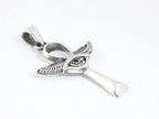 Bewerkte zilveren ankh hanger afbeelding 2