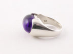 Zilveren ring met amethist afbeelding 3
