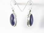 Zilveren oorbellen met lapis lazuli afbeelding 2
