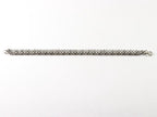 Fijn bewerkte zilveren schakelarmband afbeelding 3