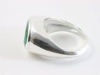 Zilveren ring met smaragd afbeelding 2