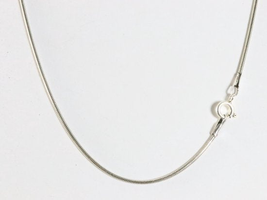 Zilveren hanger met rookkwarts en tijgeroog aan ketting afbeelding 5