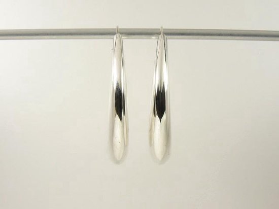 Zilveren oorringen afbeelding 3