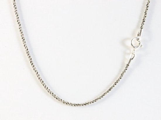 Zilveren hanger met amethist en marcasiet aan ketting afbeelding 5