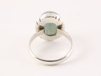 Zilveren ring met aquamarijn afbeelding 3