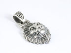 Zilveren leeuw hanger afbeelding 2
