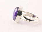 Zilveren ring met amethist afbeelding 2