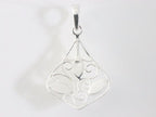 Opengewerkte zilveren hanger met welo opaal afbeelding 3