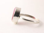 Zilveren ring met robijn afbeelding 2