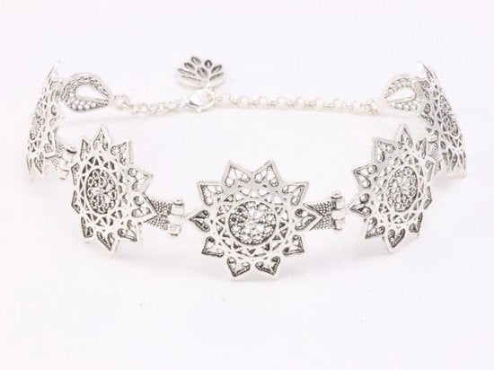 Traditionele zilveren filigrein armband afbeelding 1