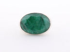 Zilveren ring met smaragd afbeelding 4