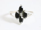 Fijne zilveren ring met onyx afbeelding 4