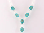 Zilveren ketting met turkoois afbeelding 2