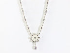 Zilveren collier met amethist afbeelding 2