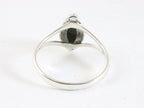 Fijne zilveren ring met onyx afbeelding 3