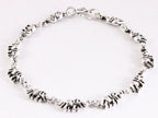 Zilveren armband met olifanten afbeelding 1
