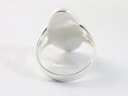 Hoogglans zilveren ring met welo opaal afbeelding 3