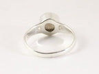 Zilveren ring met rookkwarts afbeelding 3
