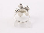 Zilveren ring met parelmoer afbeelding 2