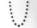 Zilveren collier met onyx afbeelding 2