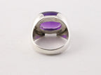 Zilveren ring met amethist afbeelding 2