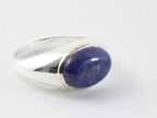 Zilveren ring met lapis lazuli afbeelding 1