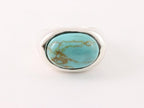 Zilveren ring met turkoois afbeelding 4