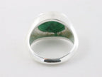 Zilveren ring met smaragd afbeelding 3