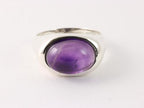 Zilveren ring met amethist afbeelding 2