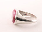 Zilveren ring met robijn afbeelding 2