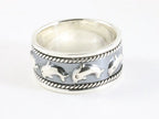 Zilveren ring met dolfijnen afbeelding 1