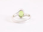 Zilveren ring met peridoot afbeelding 3